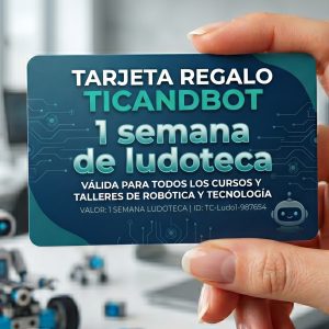 Tarjeta regalo 1 semana de ludoteca