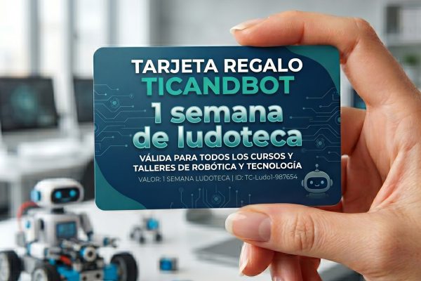 Tarjeta regalo 1 semana de ludoteca